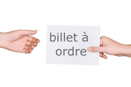 Définition billet à ordre