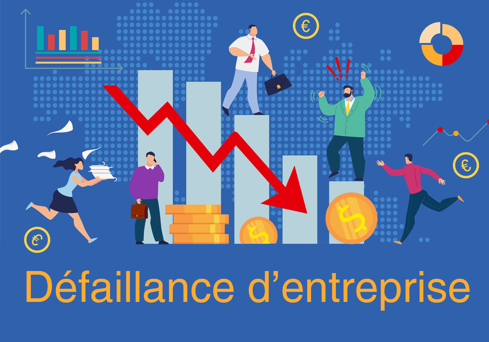 Définition d'une défalliance d'entreprise