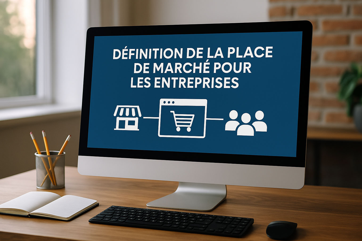 Définition de la place de marché pour les entreprises
