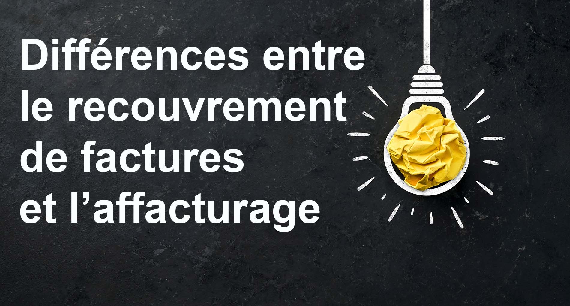 Quelle est la différence entre le recouvrement de créances et l'affacturage ?