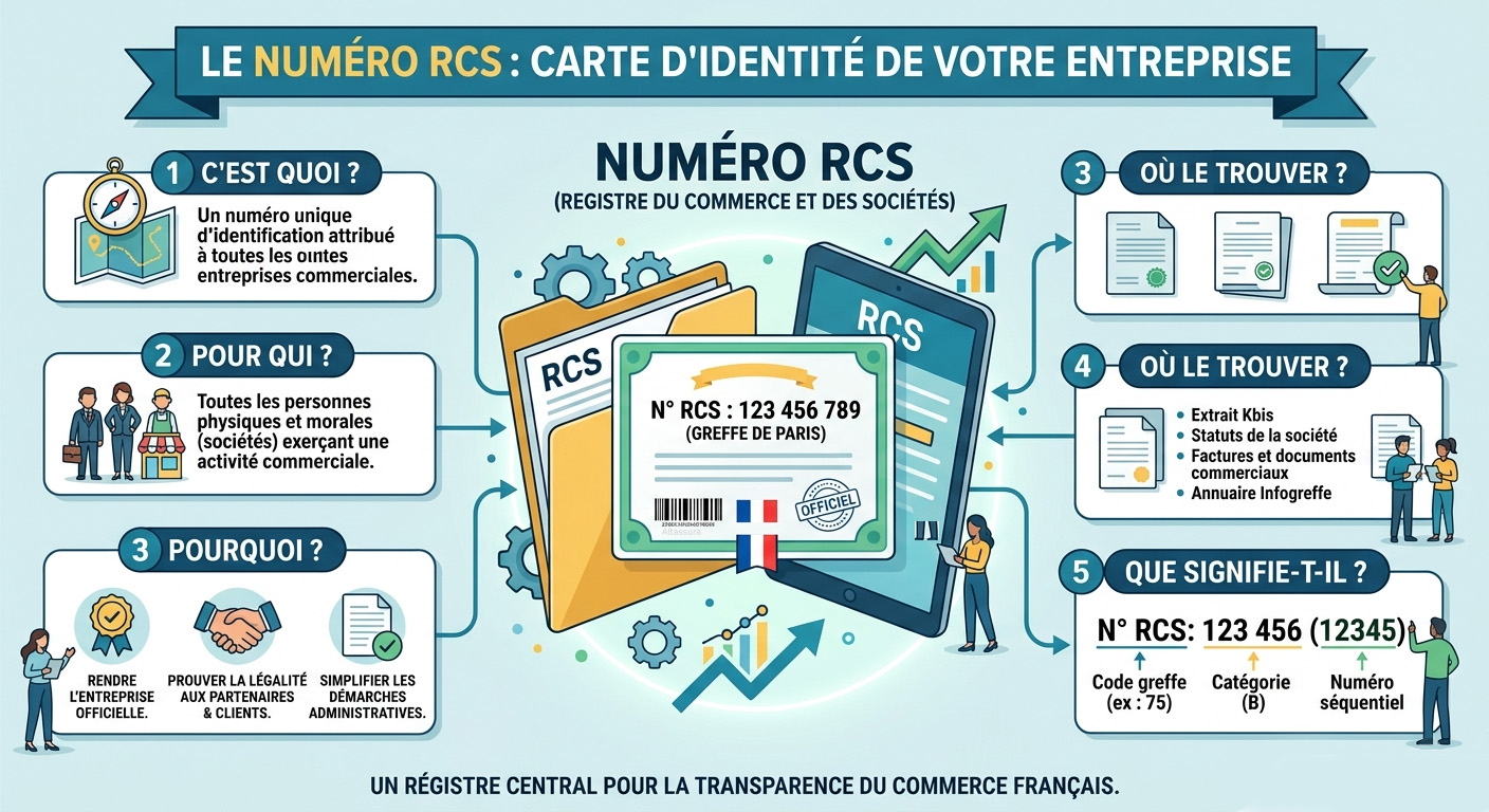 RCS : explication du registre du commerce