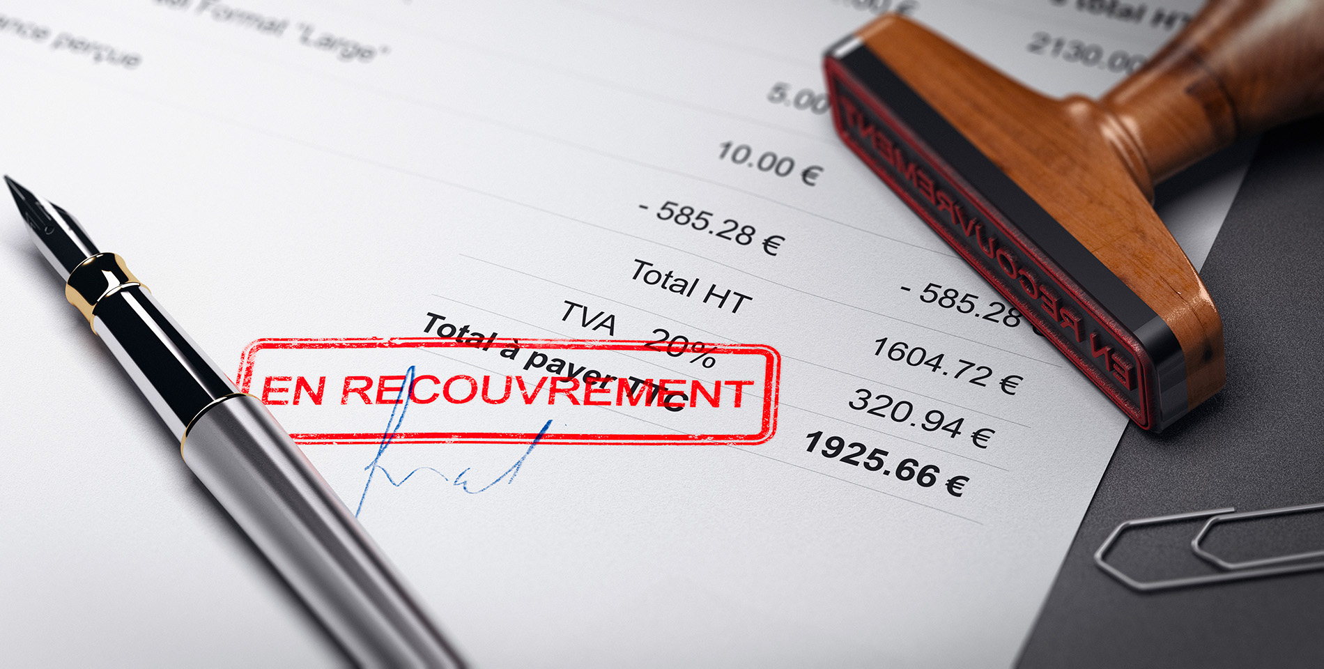 Recouvrement de créances et factures