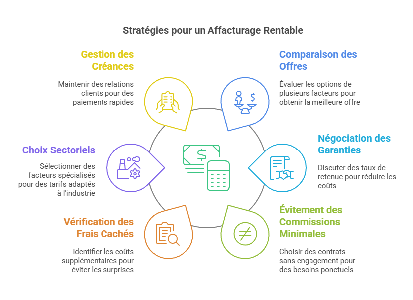 Les stratégies pour réduire le coût de l’affacturage