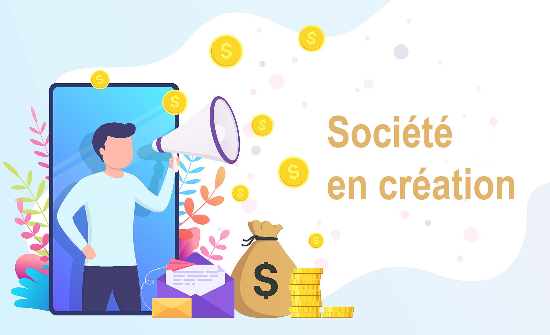 Trésorerie société en création