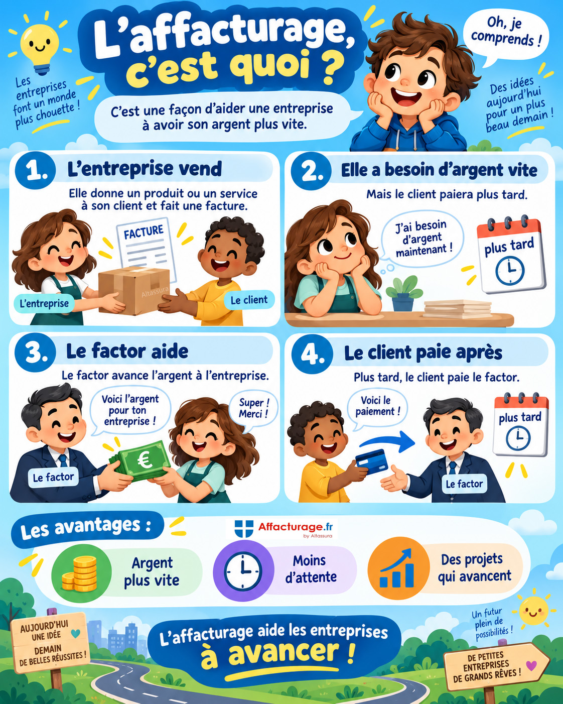 Affacturage pour les nuls