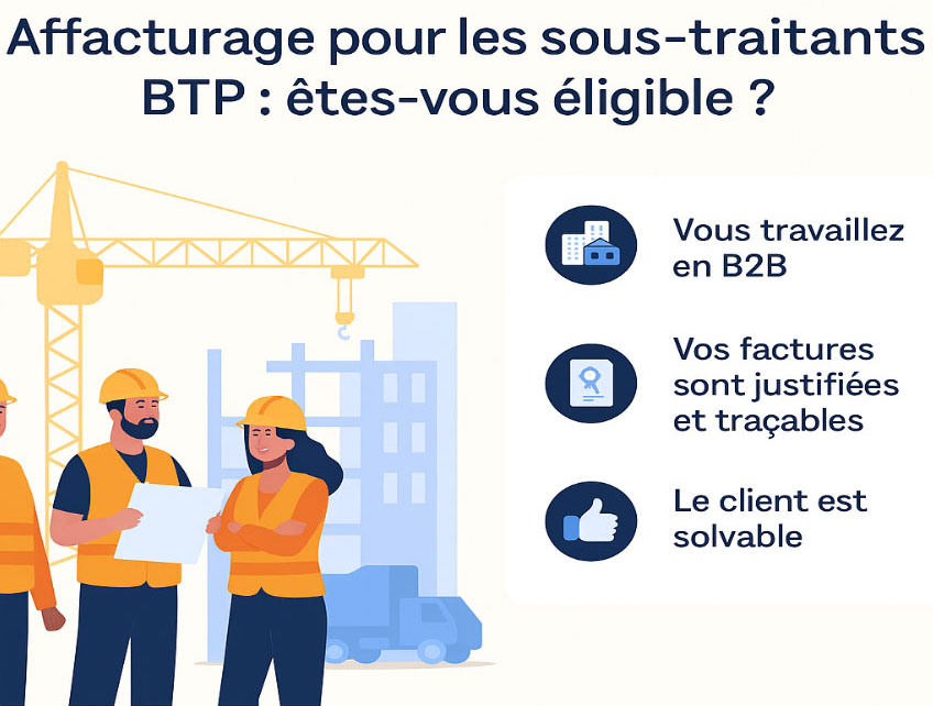 Êtes-vous éligible à l’affacturage en tant que sous-traitant BTP ?