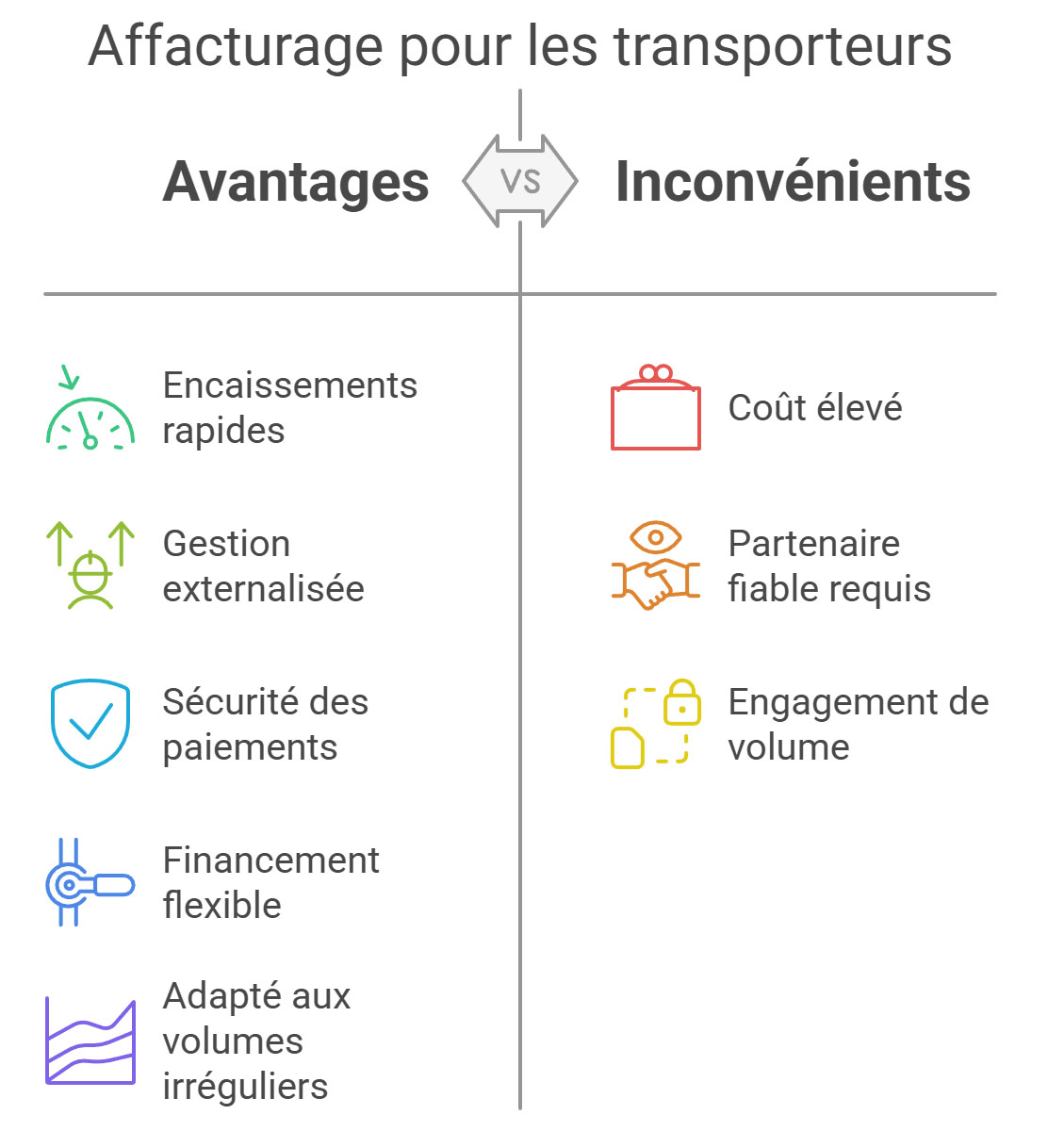 L’affacturage transport : un financement souple, global et évolutif