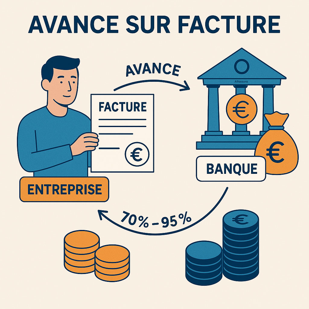 Définition de l'avance sur facture