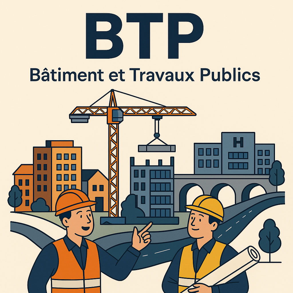 Le poids économique du Bâtiment et des Travaux Publics (BTP)