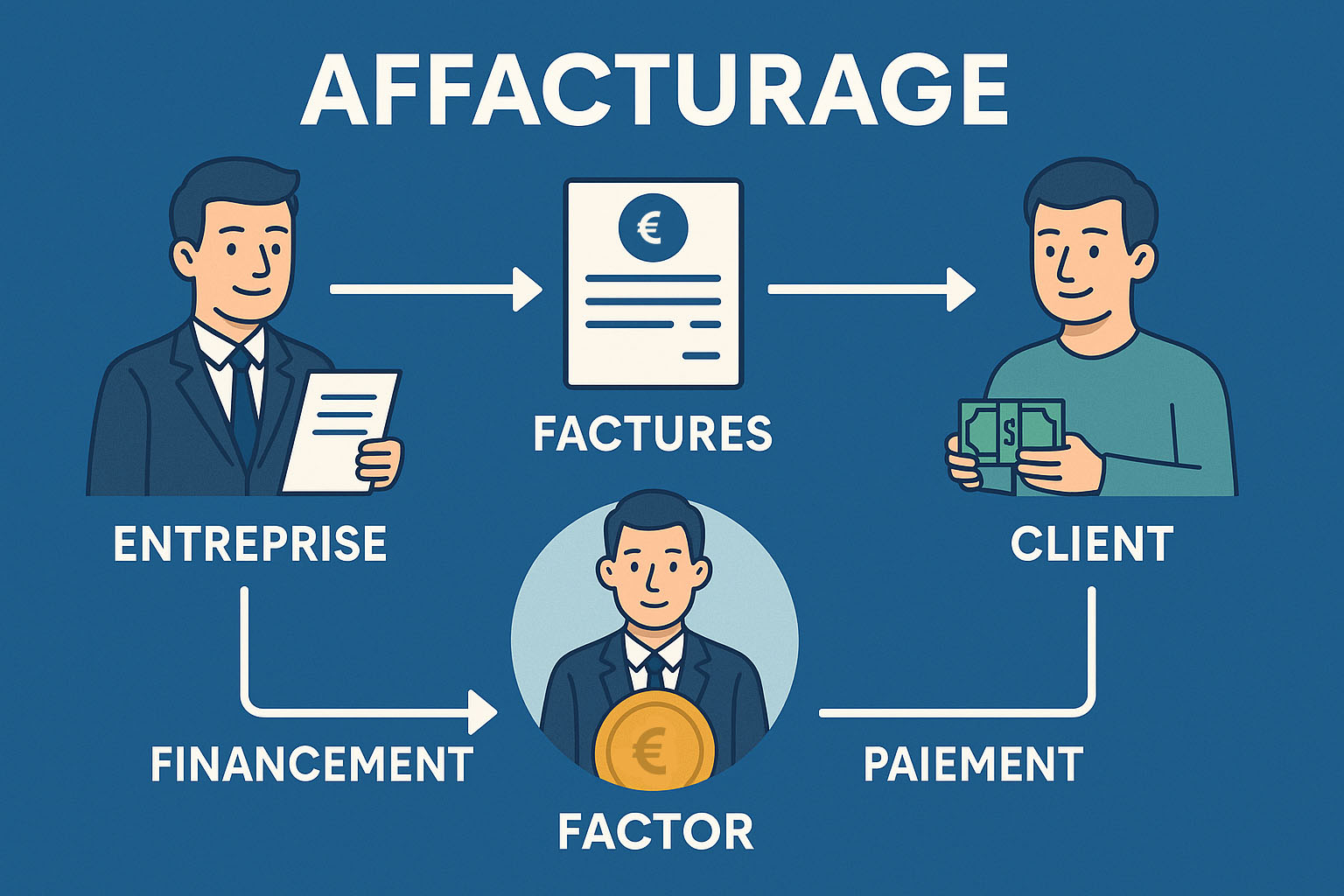 Qu'est-ce que l'affacturage : fonctionnement du factoring