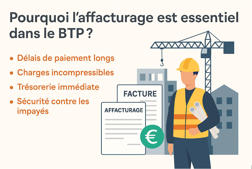 Pourquoi l’affacturage est essentiel dans le BTP ?
