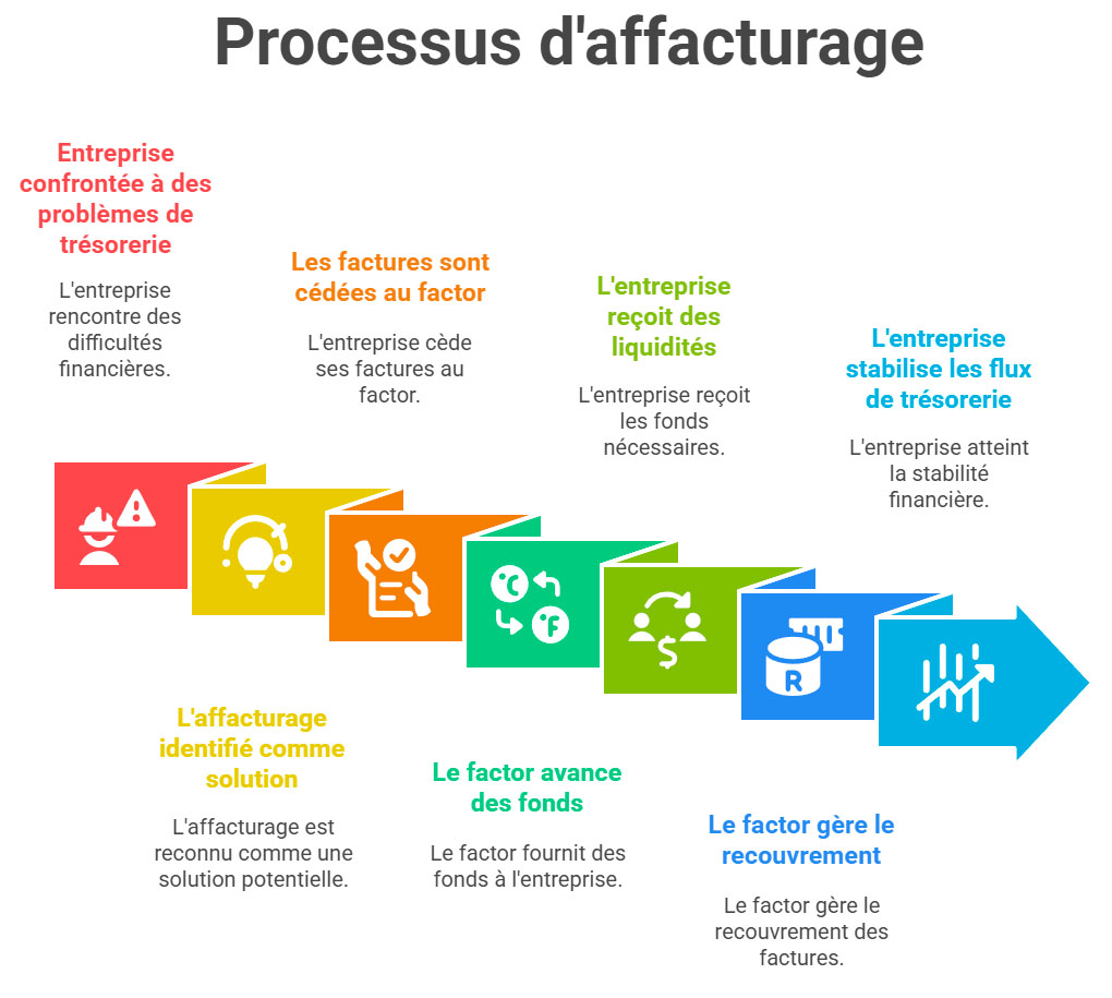 Les processus d'affacturage
