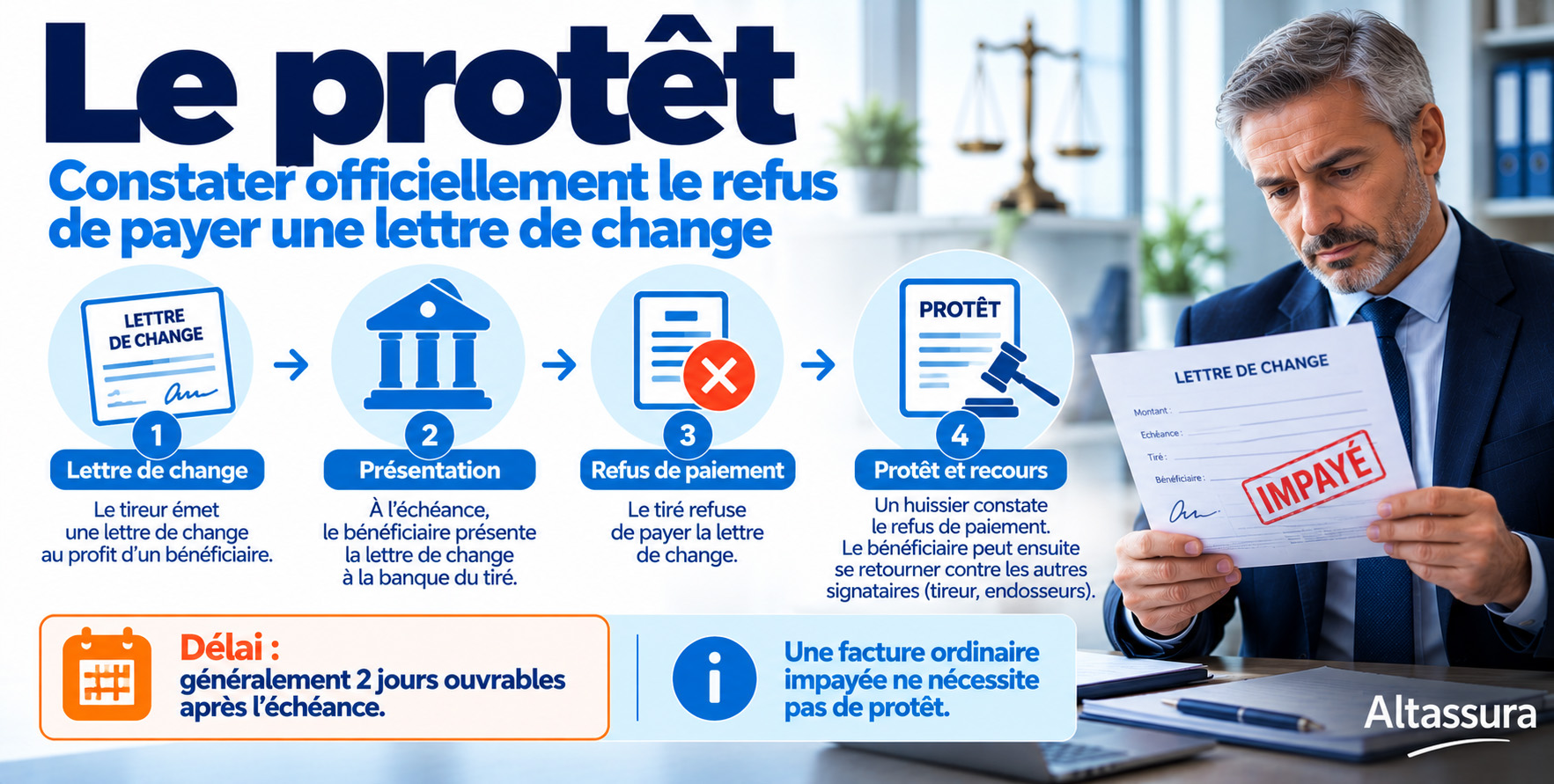 Protêt : définition, fonctionnement et conséquences