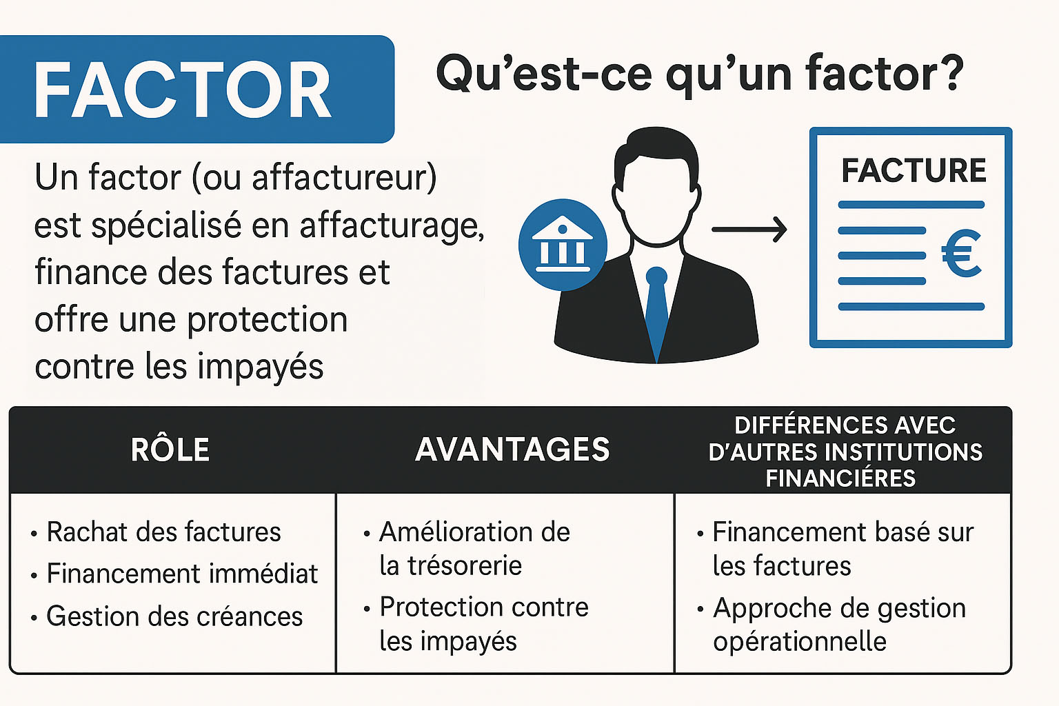 Qu’est-ce qu’un factor ?
