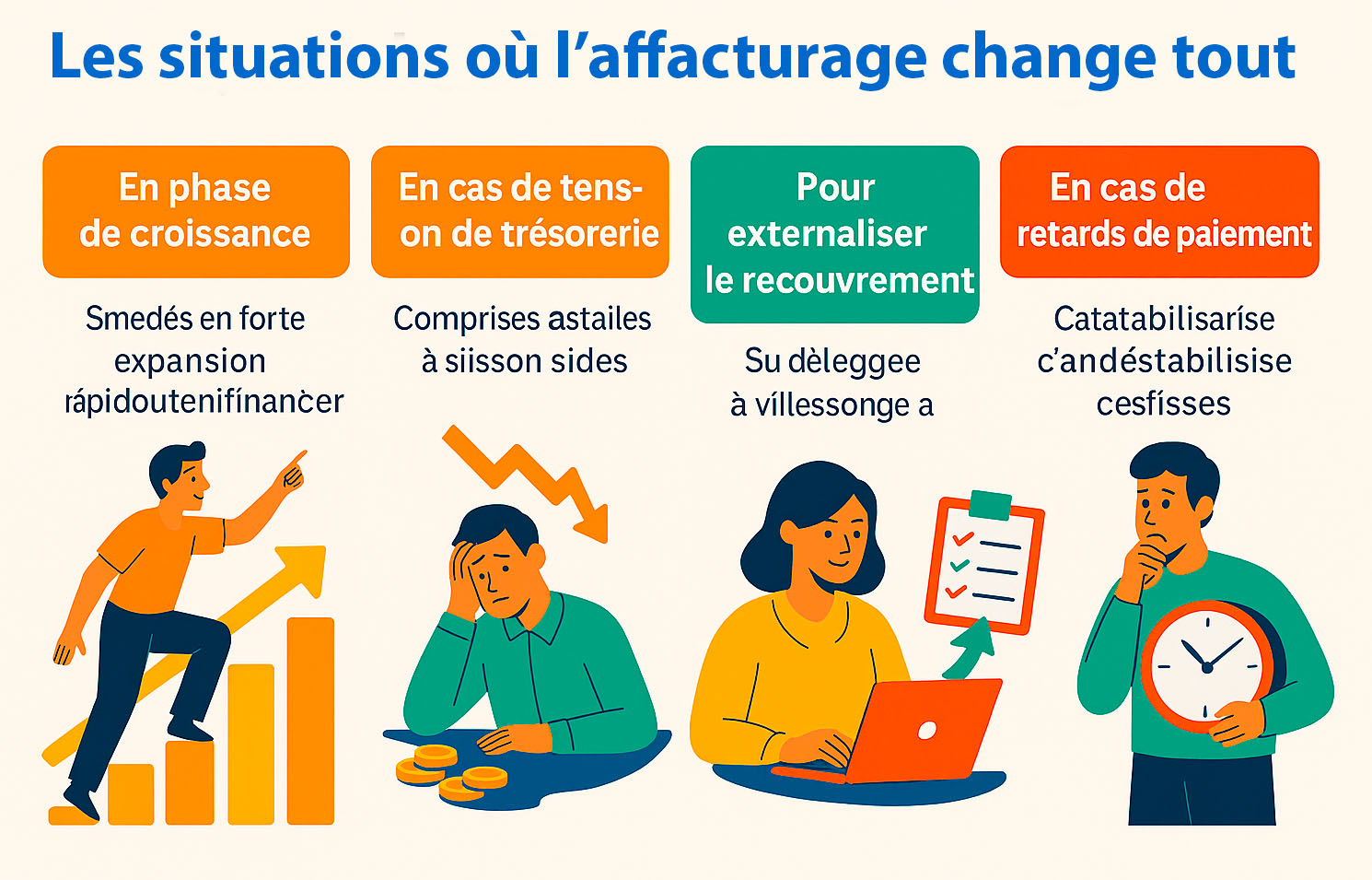 Quand utiliser l’affacturage