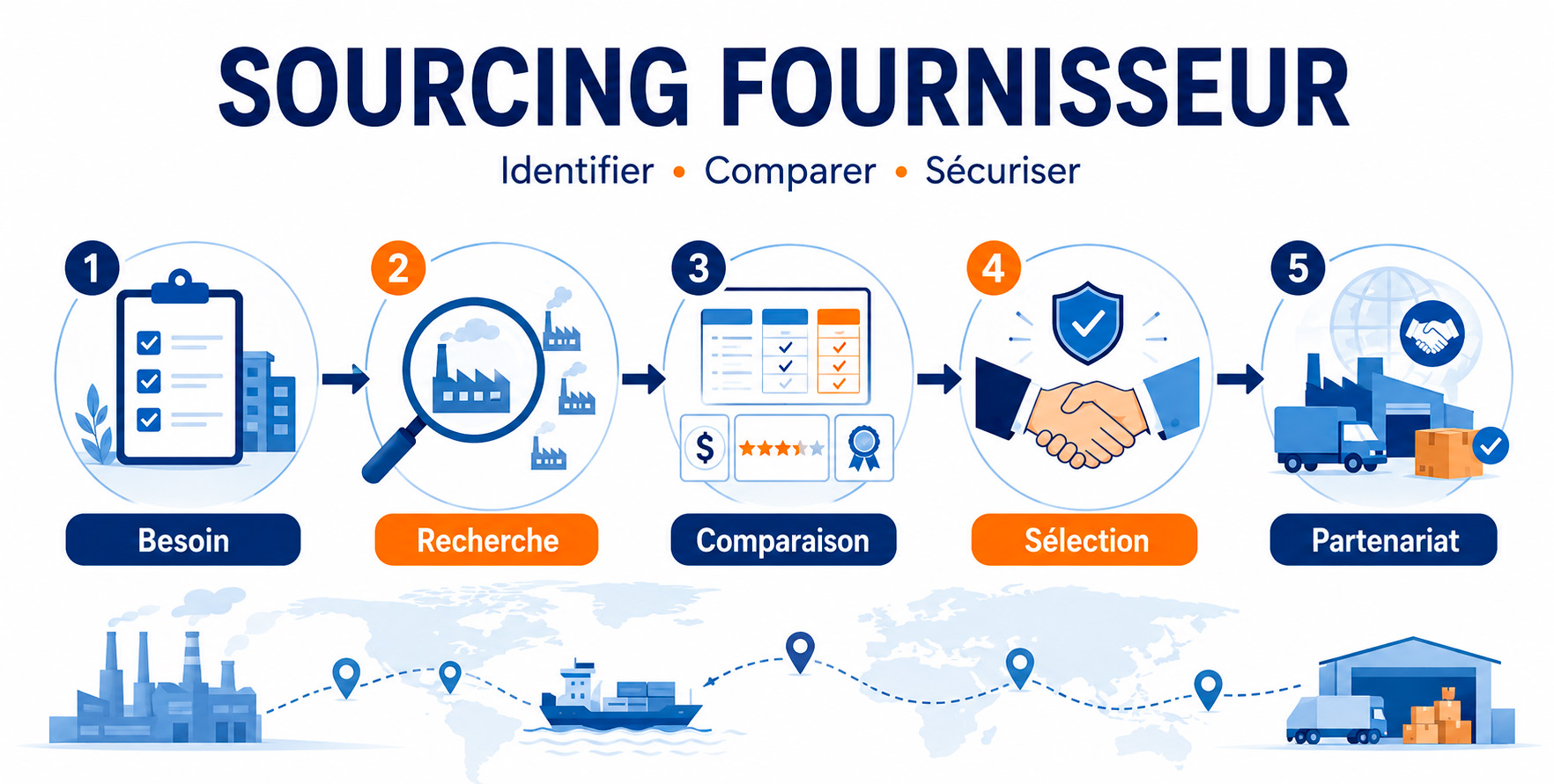 Sourcing fournisseurs définition et conseils